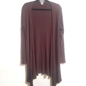 Hardtail Open Ribbed Cardigan XL